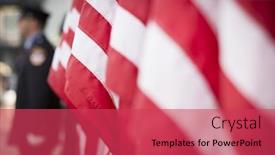  Presentation with world fire - Slides consisting of new-york-sept-11-2016 background and a red colored foreground