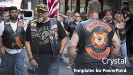 Presentation with fire fighter - Audience pleasing PPT layouts consisting of new-york-sept-11-2016 backdrop and a tawny brown colored foreground