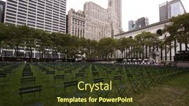  Presentation with world trade center - 