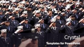  Presentation with firefighters - PPT theme featuring new-york-sept-11-firefighters background and a wine colored foreground