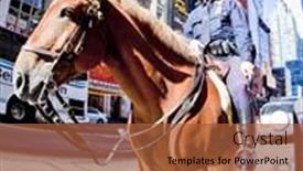  Presentation with intersection - Colorful slides enhanced with new-york-sept-22-mounted backdrop and a red colored foreground