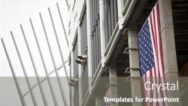  Presentation with world flag - 