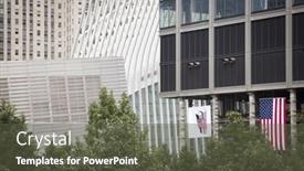  Presentation with world flag - 