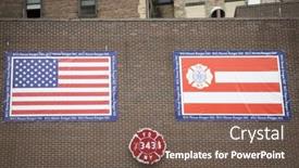  Presentation with fire station - PPT layouts consisting of new-york-sept-9-2016 background and a violet colored foreground