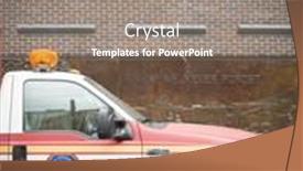  Presentation with fire station - PPT layouts with new-york-sept-9-2016 background and a gray colored foreground