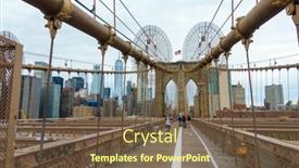  Presentation with brooklyn bridge - 