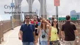  Presentation with brooklyn bridge - 