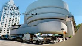  Presentation with solomon - Colorful slides enhanced with new-york-usa-august-20 backdrop and a light blue colored foreground