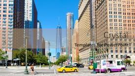  Presentation with world trade center - 