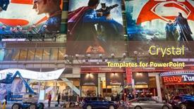  Presentation with new york night - 