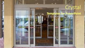  Presentation with resorts - PPT layouts with new-york-usa-circa-march background and a violet colored foreground