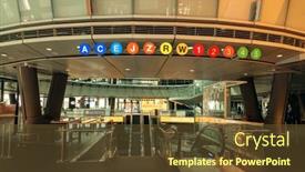  Presentation with new york city subway station - 