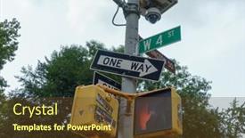  Presentation with green traffic light - 