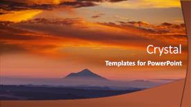  Presentation with beautiful landscapes - Colorful slide set enhanced with new-zealand-beautiful-natural-landscapes backdrop and a red colored foreground