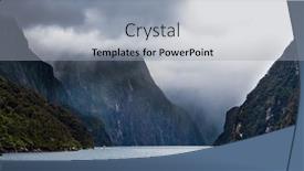  Presentation with antarctica tourism - Colorful slide deck enhanced with new-zealand-cold-wind backdrop and a light gray colored foreground