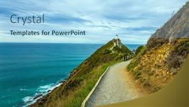  Presentation with new path - Cool new presentation with new-zealand-direct-path-protected backdrop and a light blue colored foreground