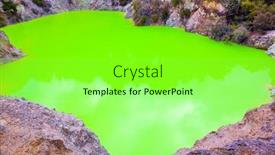  Presentation with new zealand - Beautiful slide deck featuring new-zealand-north-island backdrop and a seafoam green colored foreground