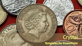  Presentation with new zealand - Colorful PPT layouts enhanced with new zealand queen elizabeth backdrop and a coral colored foreground