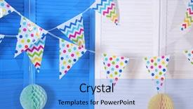  Presentation with baby shower - PPT layouts featuring newborn screening - decorations for baby shower party background and a  colored foreground