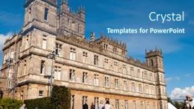  Presentation with drama - Amazing PPT theme having newbury-uk-circa-october-2011 backdrop and a ocean colored foreground