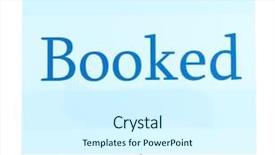  Presentation with octopus on isolated white - Presentation with newcomer - nameplate with inscription booked isolated background and a  colored foreground