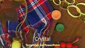  Presentation with autumn - Amazing PPT theme having newest-look-for-this-autumn backdrop and a tawny brown colored foreground