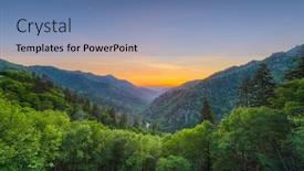  Presentation with north carolina - Presentation consisting of newfound-gap-in-the-great background and a teal colored foreground