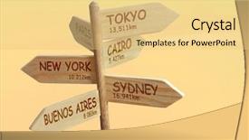  Presentation with world conflict siria - Audience pleasing slides consisting of newindices - wooden signpost indicating six world backdrop and a yellow colored foreground