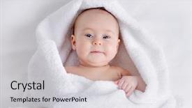  Presentation with baby bath - Slide deck featuring newpediatric - sweet baby in a white background and a light gray colored foreground