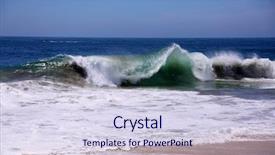  Presentation with world hisotry - PPT theme having newport beach california the wedge background and a sky blue colored foreground