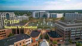  Presentation with virginia - Presentation theme having newport-news-virginia-usa-city background and a tawny brown colored foreground