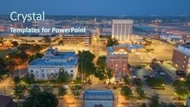  Presentation with virginia - Slide deck with newport-news-virginia-usa background and a ocean colored foreground