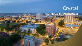  Presentation with virginia - Slides featuring newport-news-virginia-usa background and a teal colored foreground