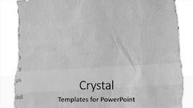  Presentation with torn paper - Beautiful PPT layouts featuring news clipping - piece of torn paper backdrop and a light gray colored foreground