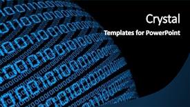  Presentation with flash - Colorful presentation theme enhanced with news flash - virtual world backdrop and a black colored foreground