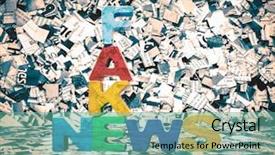  Presentation with wooden english letters alphabet - Slide set featuring news reportage journalism - newspaper confetti and wooden letters background and a seafoam green colored foreground