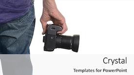  Presentation with old photographs black and white - Slides enhanced with news station - nice rear shot background and a white colored foreground