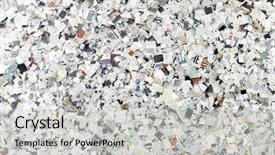  Presentation with confetti - Slide deck featuring newsbackground - news confetti background and a  colored foreground