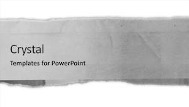  Presentation with torn newspaper paper - Presentation having newspaper - piece of torn paper isolated background and a light gray colored foreground