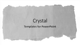  Presentation with torn paper - Beautiful presentation featuring news clipping - piece of torn paper backdrop and a  colored foreground