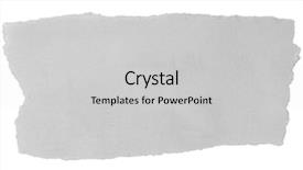  Presentation with news paper - Cool new PPT layouts with news clipping - piece of torn paper backdrop and a light gray colored foreground