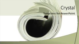  Presentation with magazines - Colorful slide set enhanced with newspaper distribution - magazines rolled up backdrop and a soft green colored foreground