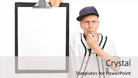  Presentation with custom - Beautiful PPT layouts featuring newspaper is custom made backdrop and a light gray colored foreground