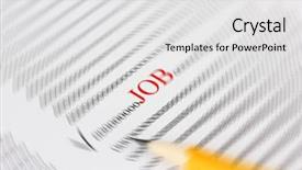  Presentation with newspaper headlines close up - PPT theme with hot air balloons over mountain background and a tawny brown colored foreground.