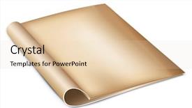  Presentation with vector - Audience pleasing slide deck consisting of newspaper page layout - magazine rasterized illustration vector version backdrop and a lemonade colored foreground