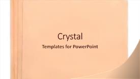  Presentation with news paper - Presentation theme featuring newsprint - blank folded news paper background and a light gray colored foreground