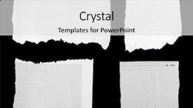  Presentation with black paper - Amazing presentation theme having newsprint - pieces of torn paper backdrop and a white colored foreground