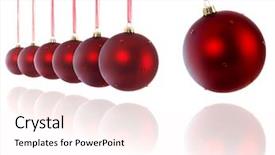  Presentation with newton cradle - Cool new presentation with newtons cradle christmas ball backdrop and a pink colored foreground