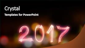  Presentation with happy new year 2022 - PPT theme with newyear 2016 - happy new year 2017 background and a black colored foreground