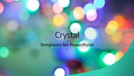  Presentation with fairy - Beautiful PPT layouts featuring ney year - blurred fairy lights background backdrop and a seafoam green colored foreground